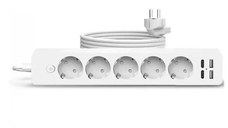 Prelungitor JORTAN OG2205 cu 5 prize 2 porturi USB si 2 Type C 2 metri