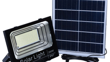 Proiector 200W cu Panou Solar si Telecomanda