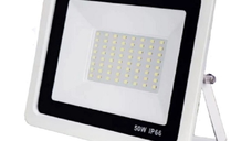 Proiector 50W 220V SMD ALB 6500k IP66