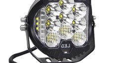 Proiector 7 inch LED pentru Ceata Circular Combo Beam