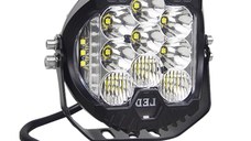 Proiector 7 inch LED pentru Ceata Circular Combo Beam