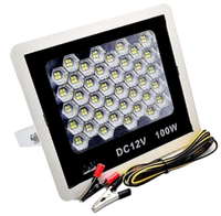 Proiector auto camping putere 100W cu clesti CaiCai 12V - 1