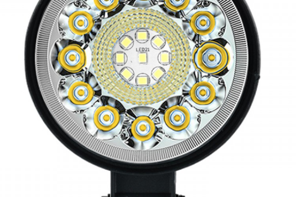 Proiector auto LED Q ZD562 putere 8W 12/24V impermeabil 360 grade ROTUND