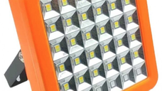 Proiector cu incarcare solara 72 Led 100 W CC012