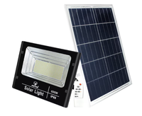 Proiector cu panou solar 600W si telecomanda BJ600W - 1