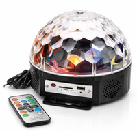Proiector Disco Led Magic Ball Light cu telecomanda si Redare Audio MP3 AH - 1