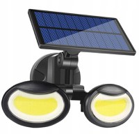 Proiector Dublu COB Cu Panou Solar SH-056 B XL - 1