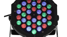Proiector joc de lumini PAR 36 leduri RGB 8 jocuri de lumini