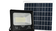 Proiector LED 300W cu panou solar