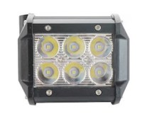 Proiector LED Auto Off Road 6 LED-uri 18W Dreptunghiular - 1