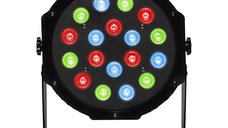 Proiector PAR 18 LED-uri Lumini Scena JOC de lumini Dj sau Club Reflector 18 LED RGB cu proiectie lumini