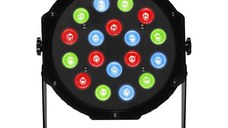 Proiector PAR 18 LED-uri Lumini Scena JOC de lumini Dj sau Club Reflector 18 LED RGB cu proiectie lumini