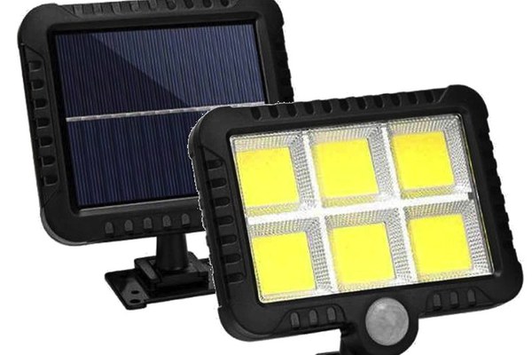 Proiector SOLAR 10W 6 CASETTE COB LF-1520  senzor de lumina si miscare