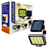Proiector solar 288LED, 50W, senzor de miscare, HS-8022 telecomanda, 3 moduri de iluminare - 1