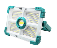 Proiector solar COBA CB F188 cu 188 LED putere 100 W alb/albastru 5 casete - 1