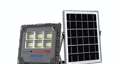 Proiector solar LED JORTAN 200W cu telecomanda si acumulator 6000mAh