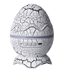 Proiector Stele Ou de Dinozaur 4 IN 1 lampa veghe copii speaker bluetooth LED 19 sunete albe rotatie 360 - 1