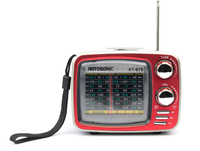 Radio HIFI XT 078 portabil cu acumulator reincarcabil si conexiune Bluetooth - 1