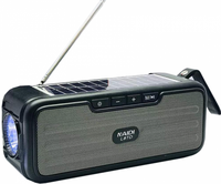 Radio portabil tip boxa cu panou solar Bluetooth L8TD 10W 1200 mAh - 1