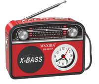 Radio Portabil XB 981BT MP3 cu Ceas - 1