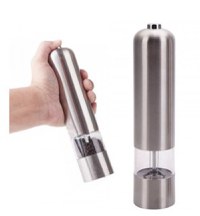 Rasnita Electrica Inox pentru sare si piper cu iluminare - 1