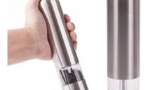 Rasnita Electrica Inox pentru sare si piper cu iluminare