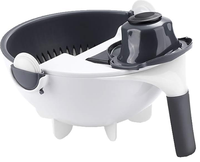 Razatoare Multifunctionala 9 In 1 cu bol si strecuratoare - 1