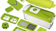 Razatoare multifunctionala cu 11 piese pentru fructe si legume