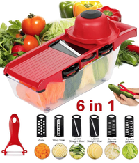 Razatoare Si Feliator Legume/ Fructe MANDOLINE SLICER 6 In 1 - 1