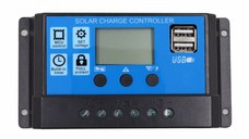 Regulator-controler solar PWM 20A 12V/24V 2 X USB