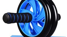 Roata abdomen MICA Fitness Double Wheel manere drepte