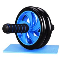 Roata abdomen MICA Fitness Double Wheel manere drepte - 1