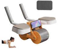 Roata abdominala cu rebound automat si suport pentru telefon - 1