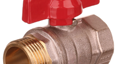 Robinet trecere apa rece din alama 3/4