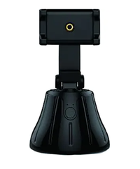 Robot cameraman cu suport telefon Bluetooth reincarcabil rotire 360 grade - 1