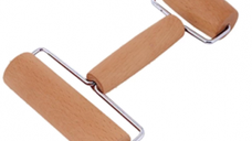 Rola 2 capete din lemn pentru intins aluat