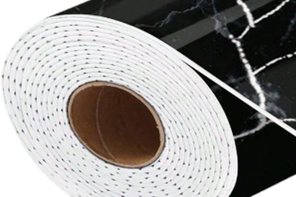 Rola Tapet 3D Autoadeziv model imitatie marmura 3D NEAGRA 40x300 cm grosime 2.5 cm