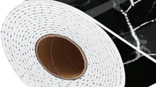 Rola Tapet 3D Autoadeziv model imitatie marmura 3D NEAGRA 40x300 cm grosime 2.5 cm