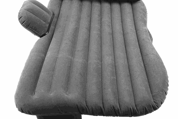 Saltea auto gonflabila 2 perne suprafata catifelata 130 x 80 x 40 cm