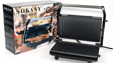 Sandwich Maker Grill tip gratar Sokany SK-220 1200 W placi anti-aderente