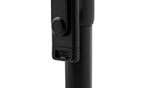 Selfie Stick R1 Negru - Wireless si Extensibil