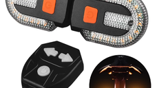 Semnalizare Bicicleta  FY-1825 Ovala  cu Telecomanda Wireless