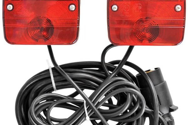 Semnalizator magnetic Remorca TIR cu 7 Pini si Becuri