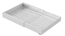 Sertar extensibil din metal 31 50 cm x 42 cm x 6 cm alb