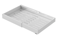 Sertar extensibil din metal 31 50 cm x 42 cm x 6 cm alb - 1