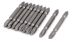 Set 10 Biti de impact cu 2 capete 65mm prindere 1/4 hexagonal