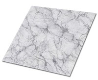 Set 10 Placi vinil 60 x 60 cm Autoadezive Marmura Gri 3.6 m2 - 1