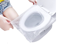 Set 100 protectii igienice pentru colac de toaleta - 1