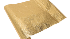 Set 2 Autocolante rezistente la apa si ulei tip folie de aluminiu autoadezive 40cm x 2m AURIE