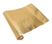 Set 2 Autocolante rezistente la apa si ulei tip folie de aluminiu autoadezive 40cm x 2m AURIE - 1